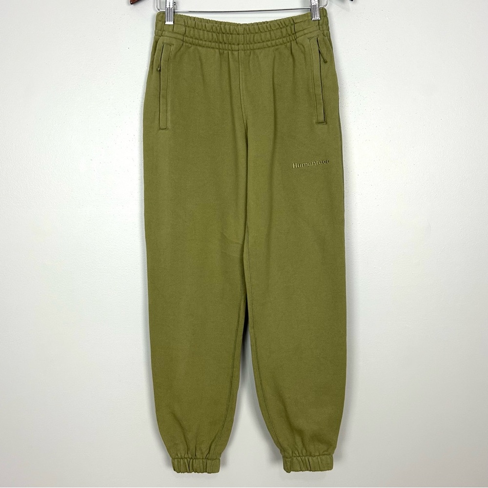 Adidas X Pharrell Williams Terry Knit Sweat Pants Women’s Size XS Pull On Logo